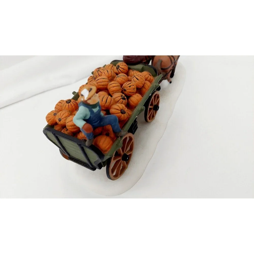 Department 56 Halloween Heritage Village Collection Harvest Pumpkin Wagon Gift